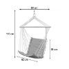 Obrazek Hamak fotel brazylijski 52x98 szary