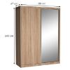 Obrazek Szafa Maciej 180 lustro dąb sonoma