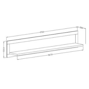 Obrazek Półka Evora 02 zielony