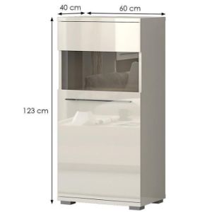 Obrazek Witryna Piano V60-1KSV/PN-71/KA/71 beige