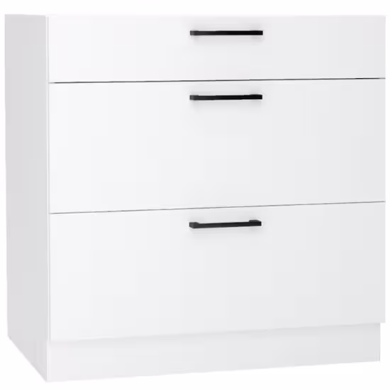 Obrazek Szafka kuchenna Max D80s/3 biały 