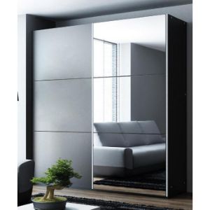 Obrazek Szafa Vigo 225 grafit/lustro