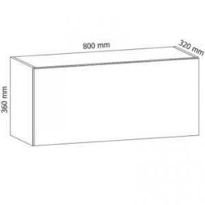 Obrazek Szafka kuchenna Gardena G80K grey
