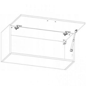 Obrazek Szafka kuchenna Gardena G80K grey