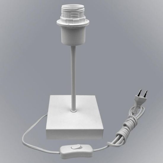 Obrazek Lampa biurkowa Kwadrat biały 2907/LSN-B-1