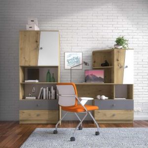 Obrazek Biurko Nero 11 150 – Szary Mat