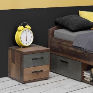 Obrazek Szafka nocna Oldheaven old wood/beton 