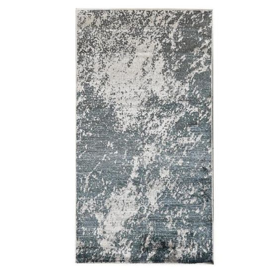 Obrazek Dywan wiskozowy Mahhad 0,8/1,5 84578 niebieski 