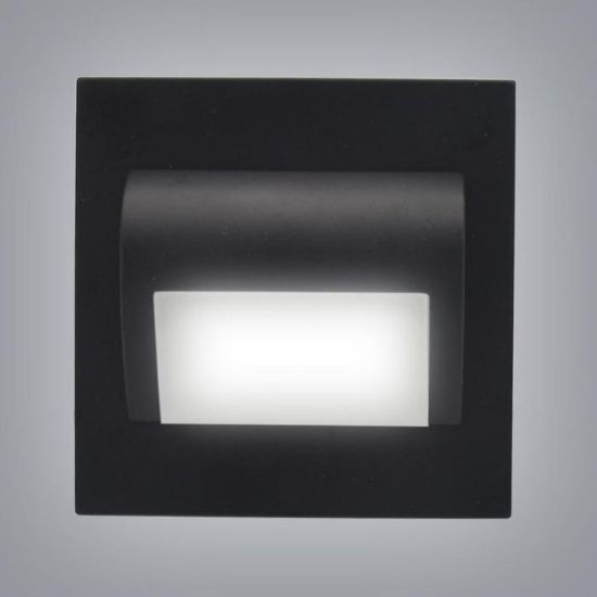 Obrazek Lampa schodowa 45006 Black 12V 1.5W IP20 4000K