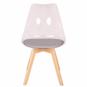 Obrazek Krzesło Camila Szare Siedzisko 