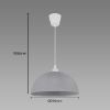 Obrazek Lampa Inka GREY 29 03881