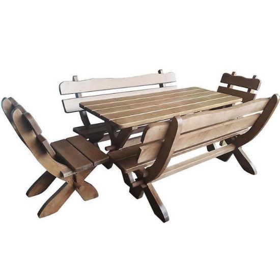 Obrazek Komplet ogrodowy B115 dąb