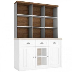 Obrazek Regał Prowansja R2D sosna andersen/dąb lefkas ciemny