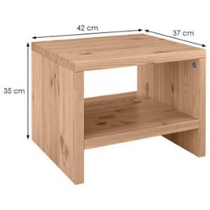 Obrazek Szafka nocna Sonia sosna bejca dąb 