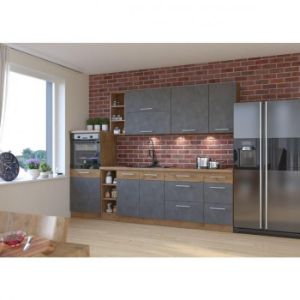 Obrazek Szafka kuchenna VIGO grafit mat 60DP-210 2F