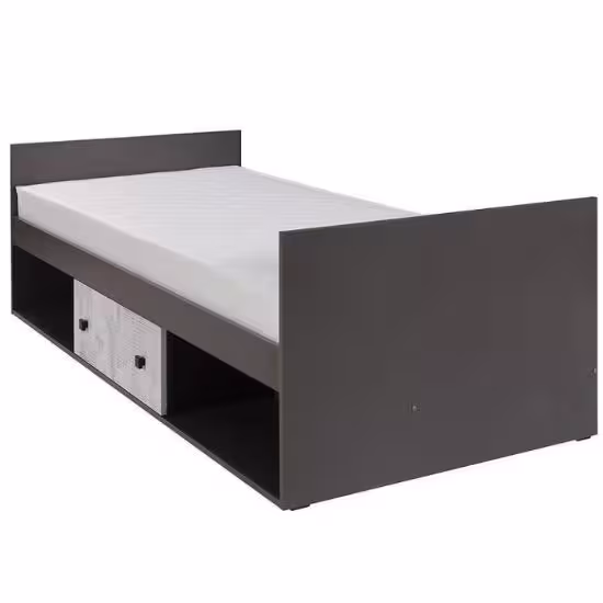 Obrazek Łóżko Tommy 20 grafit/enigma