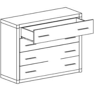 Obrazek Komoda Dallas D2 dąb truflowy