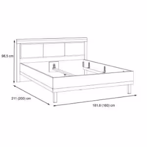Obrazek Stelaż łóżka Dalate DQLL2162