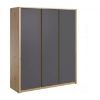 Obrazek Szafa 3D Malta S3D Dąb Artisan/Grey