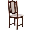 Obrazek Zestaw stół i krzesła Malaga 1+6 ST11 160/80+40L orzech W2 tap.A6