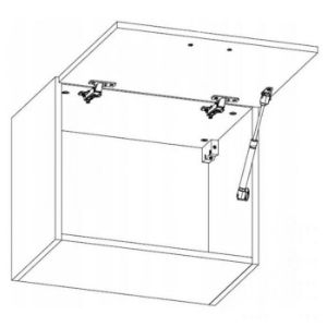 Obrazek Szafka kuchenna Gardena G50K white