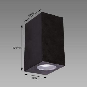 Obrazek Lampa Gamp 2xGU10 D Black 04019 K1