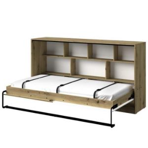 Obrazek Półko-Tapczan Poziomy Nero 16 – Czarny Mat