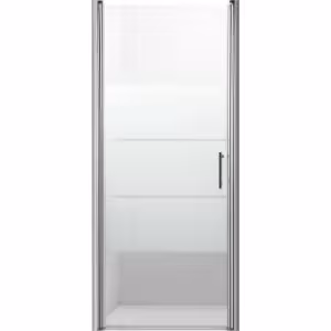 Obrazek Drzwi prysznicowe Samos 80x190 nadruk chr.