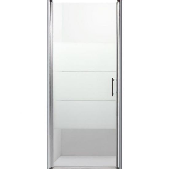 Obrazek Drzwi prysznicowe Samos 80x190 nadruk chr.