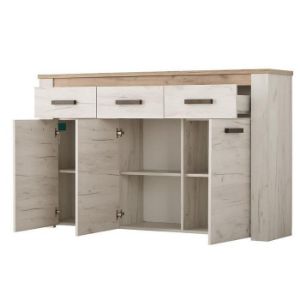Obrazek Komoda Kent 160 biały dąb 11008627