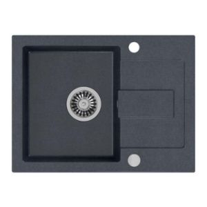 Obrazek Zlew Chrystian 116 600x450x185 czarny 
