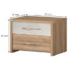Obrazek Szafka nocna Gala ns2/gl pacific walnut/beige