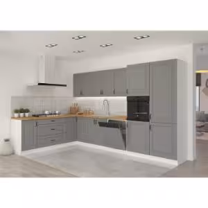 Obrazek Szafka kuchenna Stilo dustgrey/biały 50g/90 1f