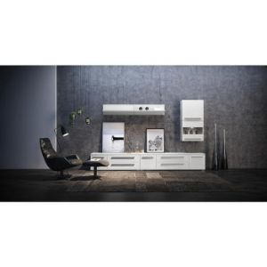 Obrazek Szafka RTV Piano TV120-1K2F/PN-70/KA/70-70/KA/70 crystal white