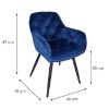Obrazek Krzesło Vitos granatowe 
