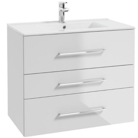 Obrazek Zestaw szafka z umywalką  Magne D80 DSM L1724 0D3S biały