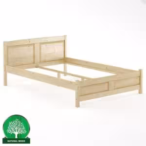 Obrazek Łóżko Sosna LK104–140x200 surowy 
