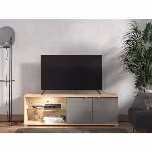 Obrazek Szafka RTV Andora 160 szary 11011448