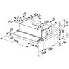 Obrazek Szafka Kuchenna Bono W60/68 Slim Pl Z Okapem Srebrnym