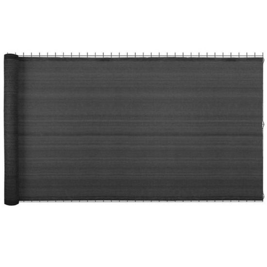 Obrazek Osłona ogrodzeniowa/siatka cieniująca basic 1,5m/10m szara