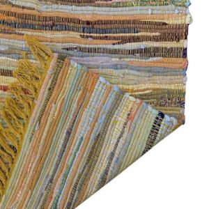 Obrazek Dywan bawełniany Chindi 0.8/1.5 Cr-602 yellow multi