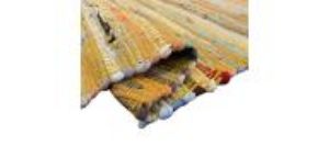 Obrazek Dywan bawełniany Chindi 0.8/1.5 Cr-602 yellow multi