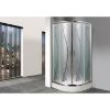 Obrazek Kabina pół.Paros 90/185 szkło malowane-chrom
