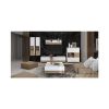 Obrazek Szafka RTV Avis TV130-1K1F/AV lakierowane pacific walnut/crystal 