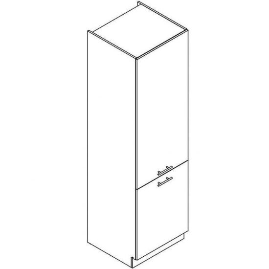 Obrazek Szafka Kuchenna Adele D60lo 2133 Pl 2fr Szary Mat/Biały