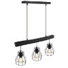 Obrazek Lampa 15326-3NB czarna LW3
