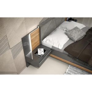 Obrazek Szafka nocna Onyx ns1/on pacific walnut/anthracit