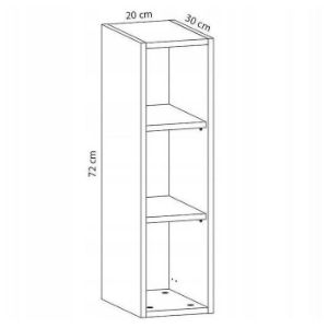 Obrazek Szafka kuchenna Gardena W20O white