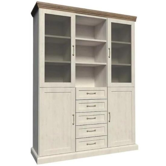 Obrazek Regał Royal W2D sosna nordycka/dąb dziki 