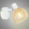 Obrazek Lampa Atarri 91-68019 Biały/drewno K1